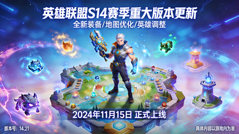 英雄联盟S14赛季重大版本更新公告配图